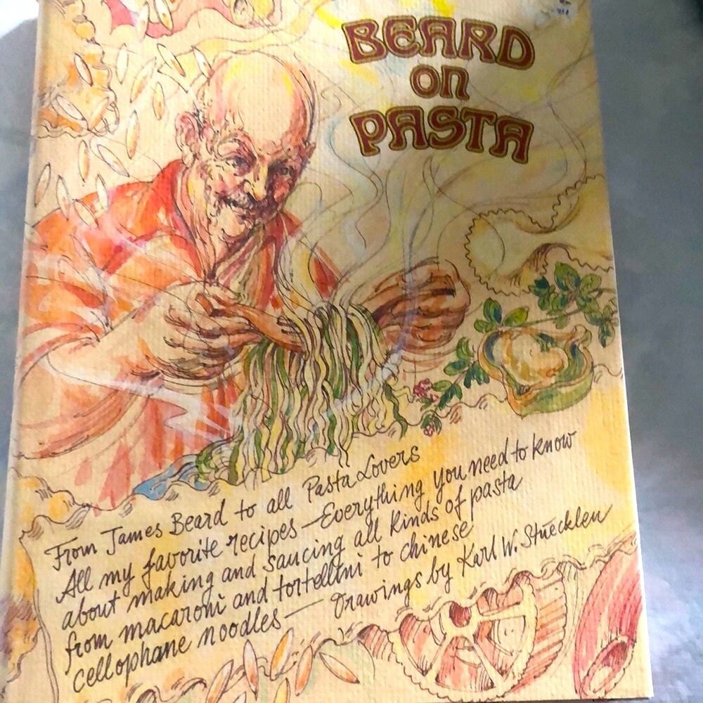 1st Edition JAMES BEARD ON PASTA by James Beard
